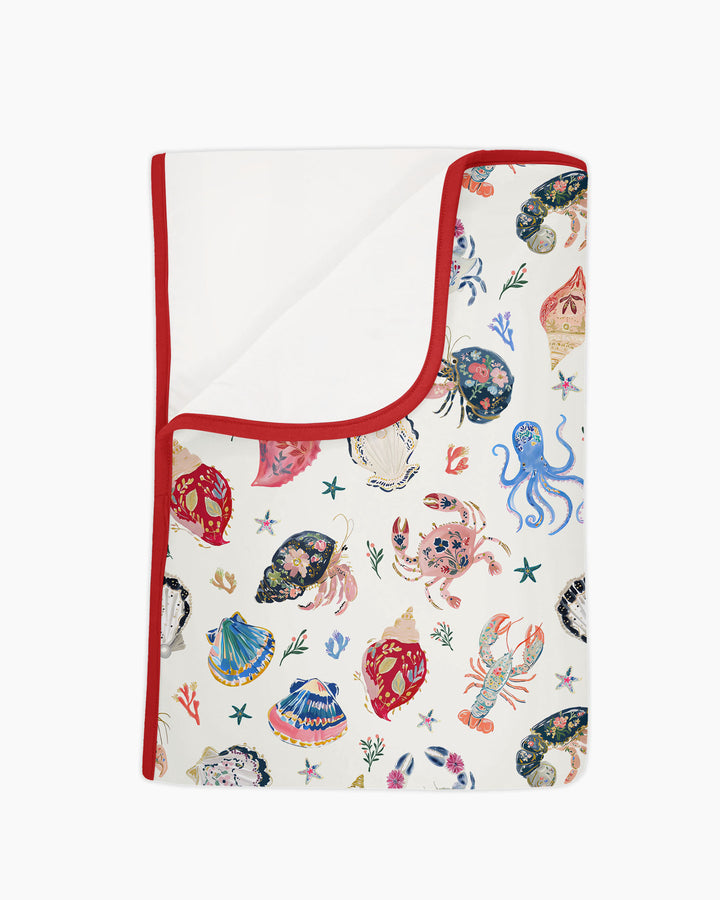 Preppy Coastal Bamboo Blanket