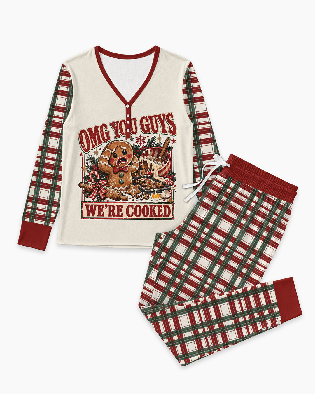 You Guys We're Cooked Bamboo Women Pajama Set