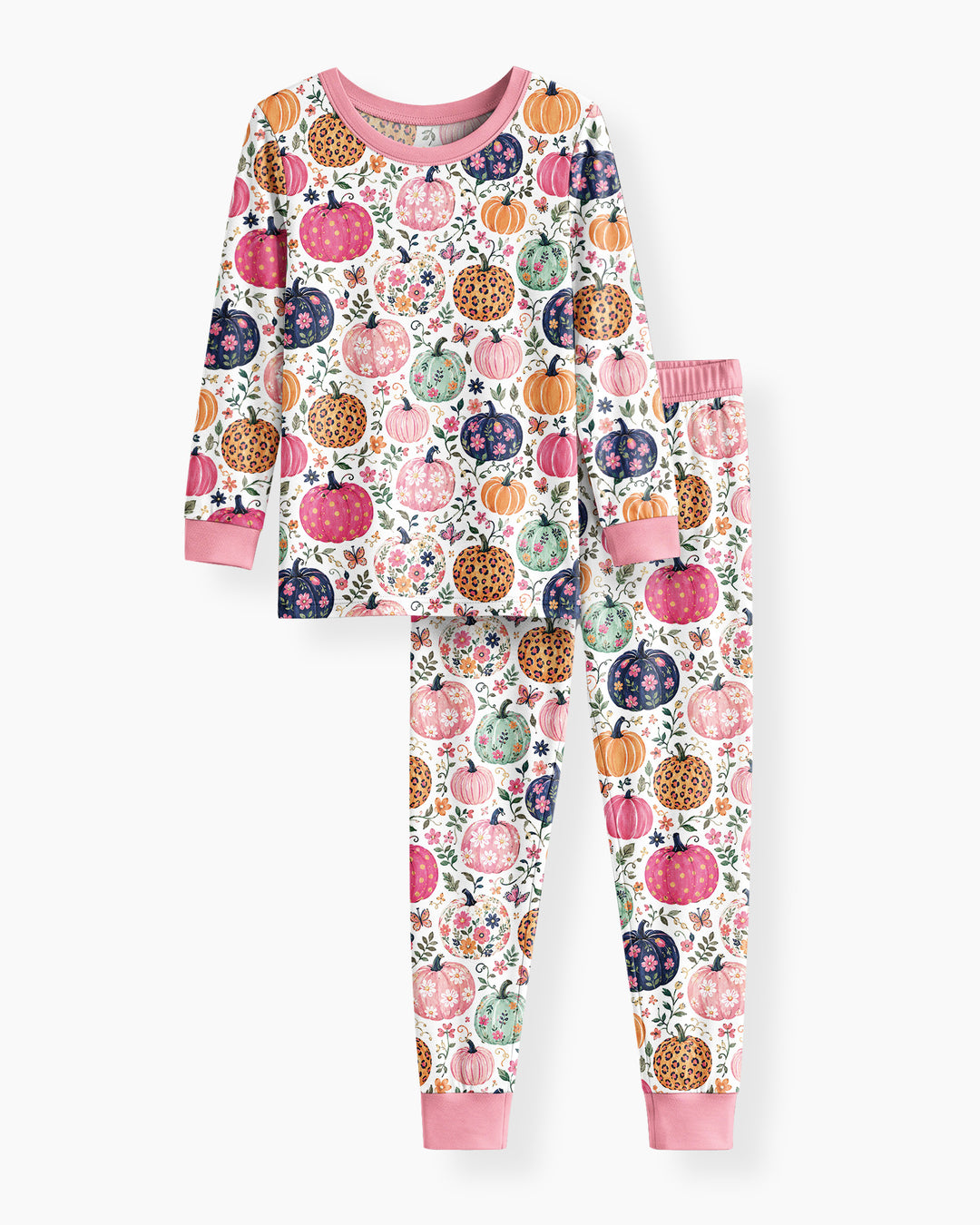 Template Bamboo Two Piece Long Sleeve Pyjamas Set