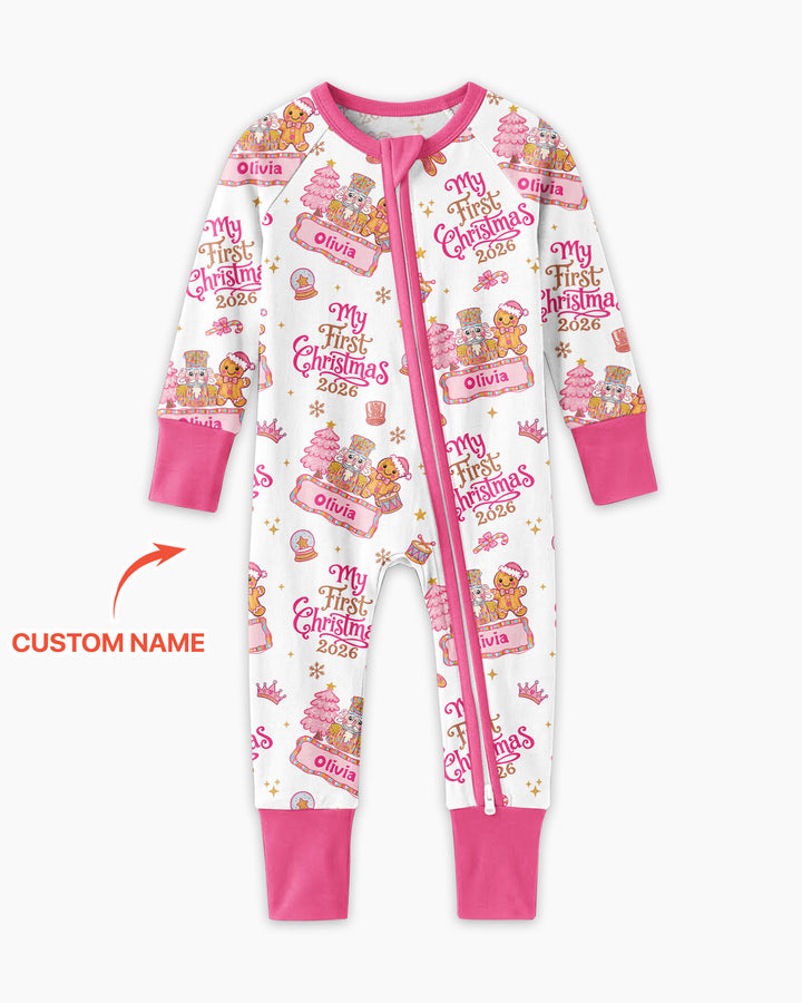 Custom Name Nutcracker Christmas Tale Bamboo Convertible Zippy