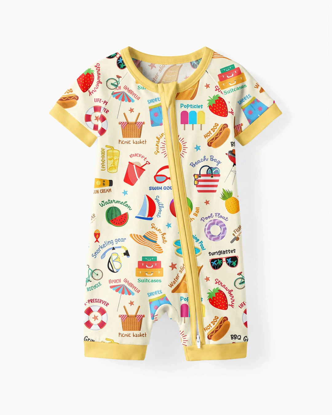 Love Summer Bamboo Shorty Zippy