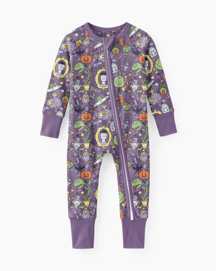 Halloween Monster Fun Bamboo Convertible Zippy