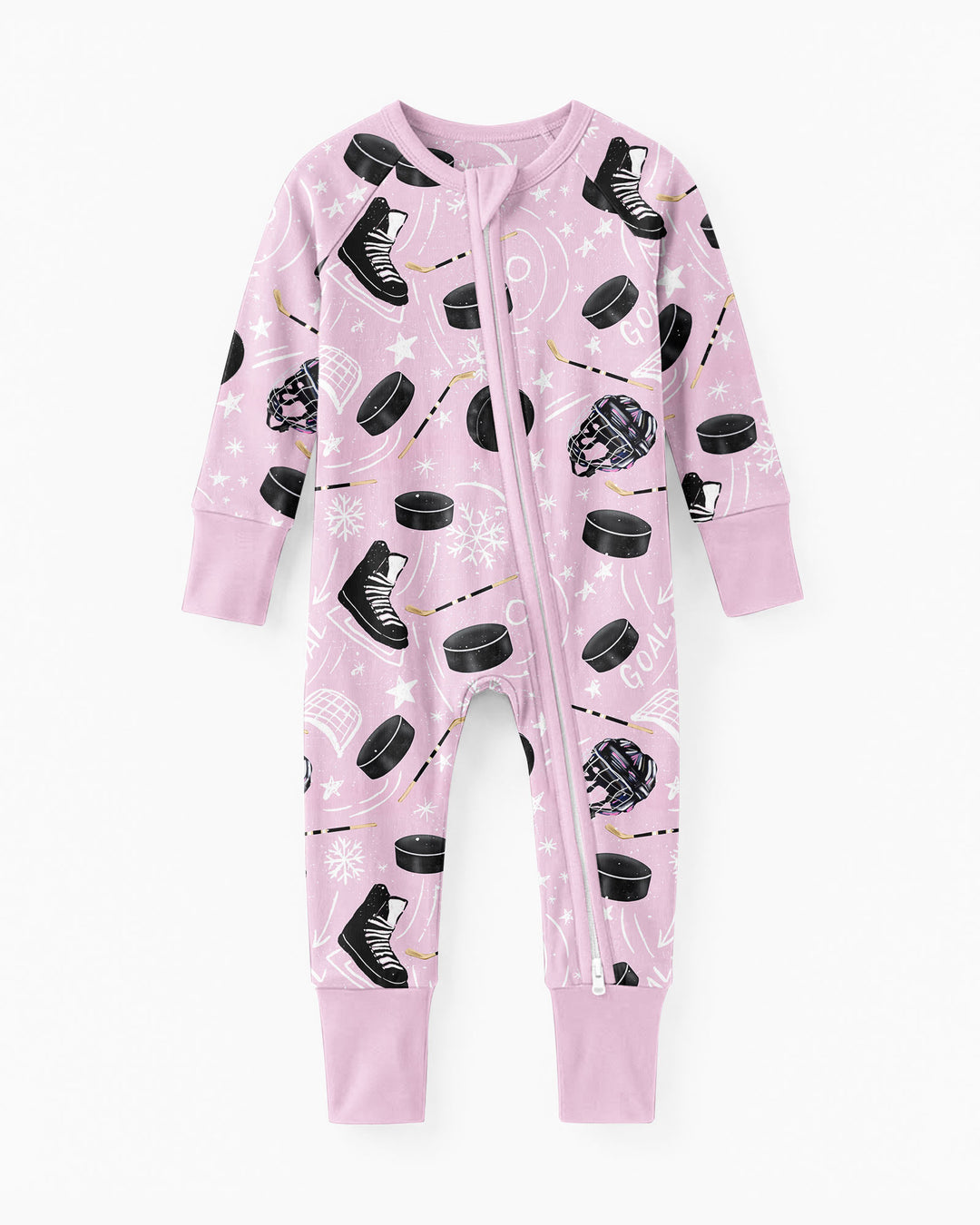 Little Hockey Fan Bamboo Convertible Zippy