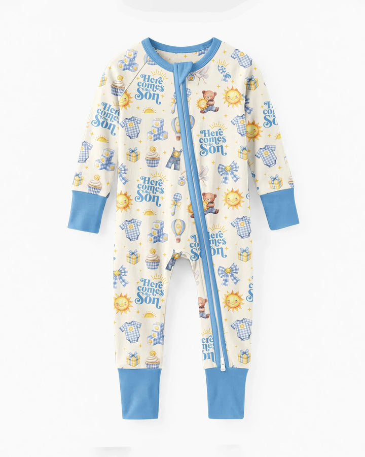 Here Comes The Son Baby Shower Bamboo Convertible Zippy