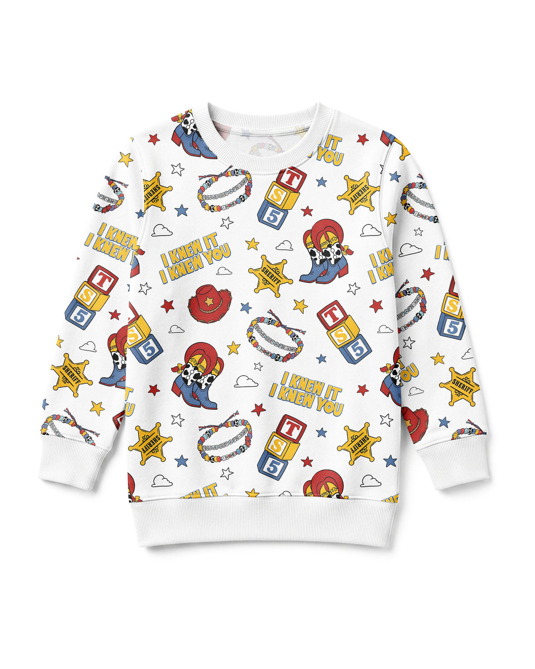 Little Cowgirl Bamboo Crewneck Sweatshirt
