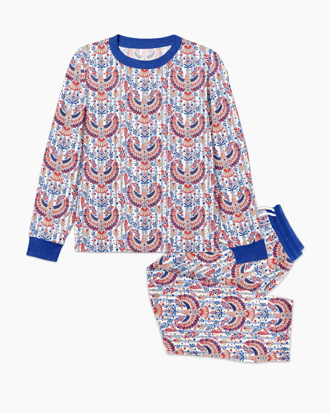 Patriotic Eagle Bamboo Men's Pajama Set