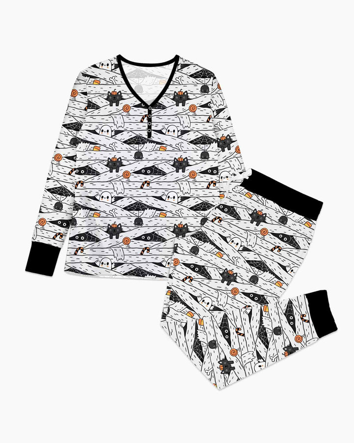 Little Mummy Crew Bamboo Women Pajama Set