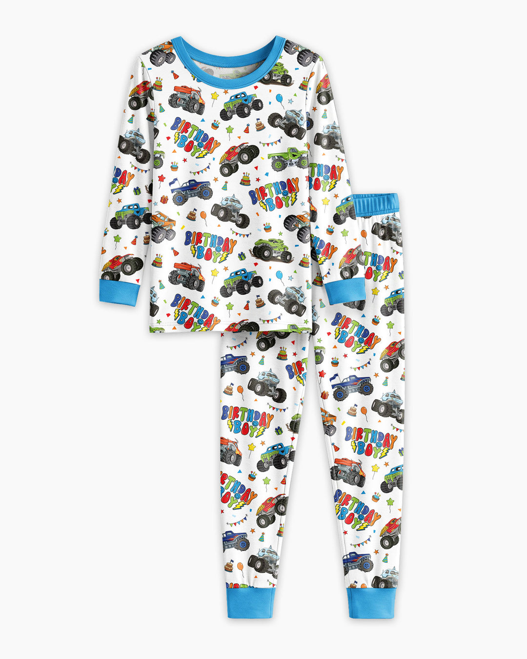 Template Bamboo Two Piece Long Sleeve Pyjamas Set