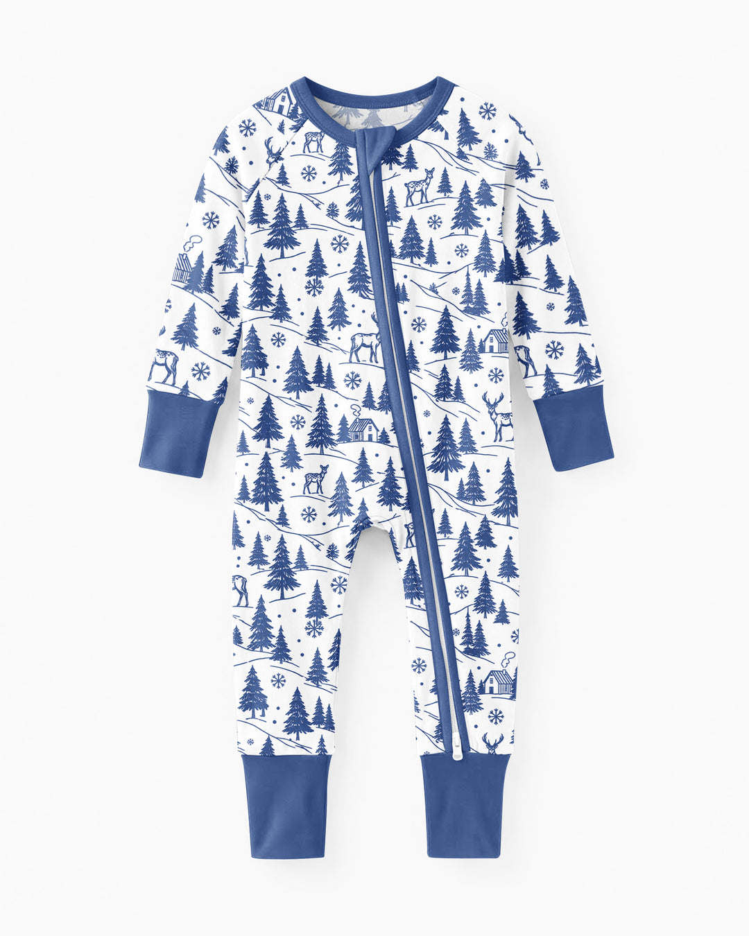 North Pole Train Bamboo Convertible Zippy