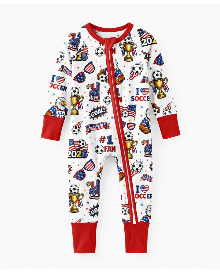 USA Soccer 2026 Party Bamboo Convertible Zippy
