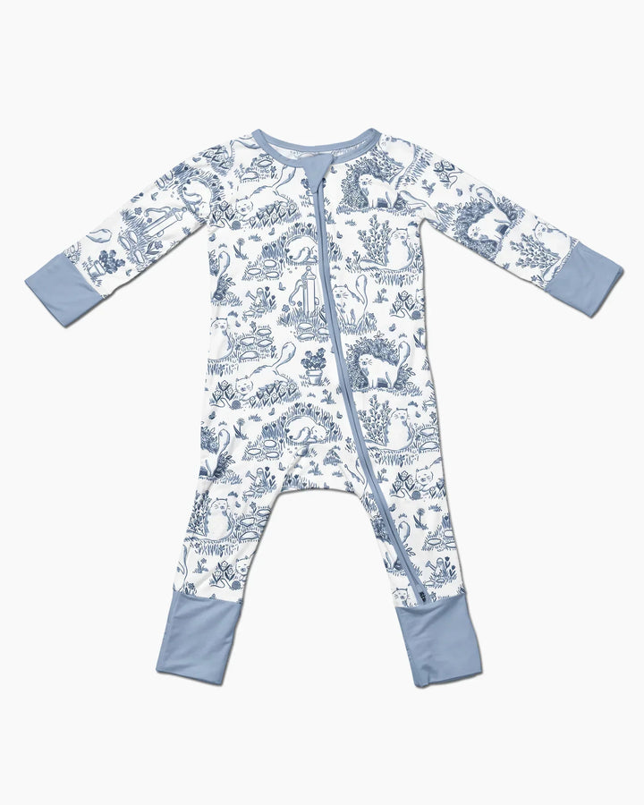 Toile Cats Bamboo Convertible Zippy