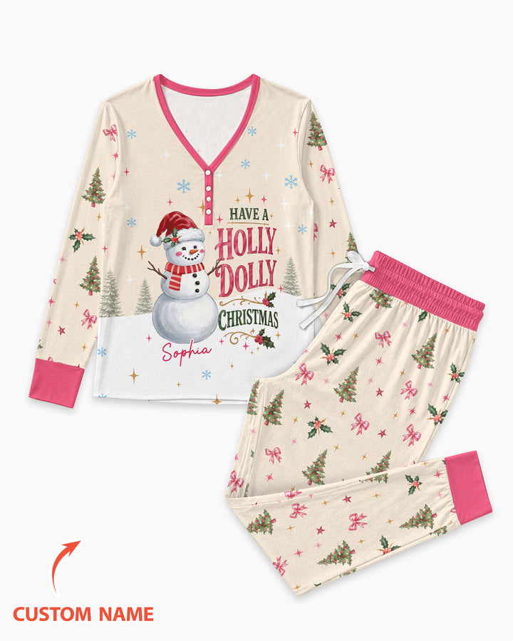 Tis The Season Bamboo Women Pajama Set