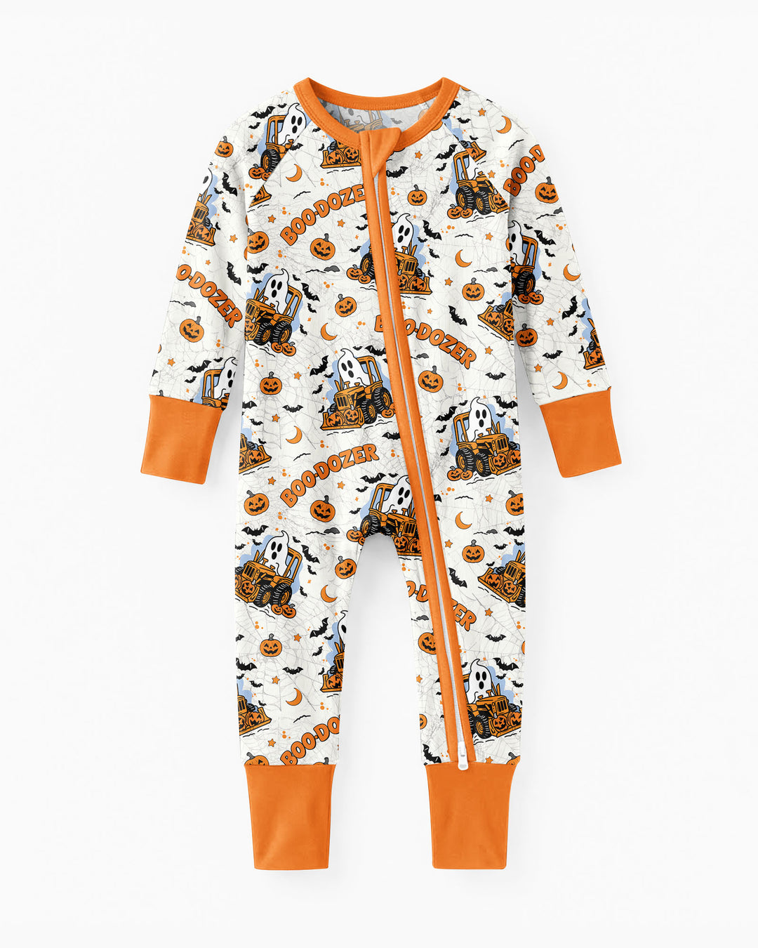 Boo-dozer Halloween Bamboo Convertible Zippy