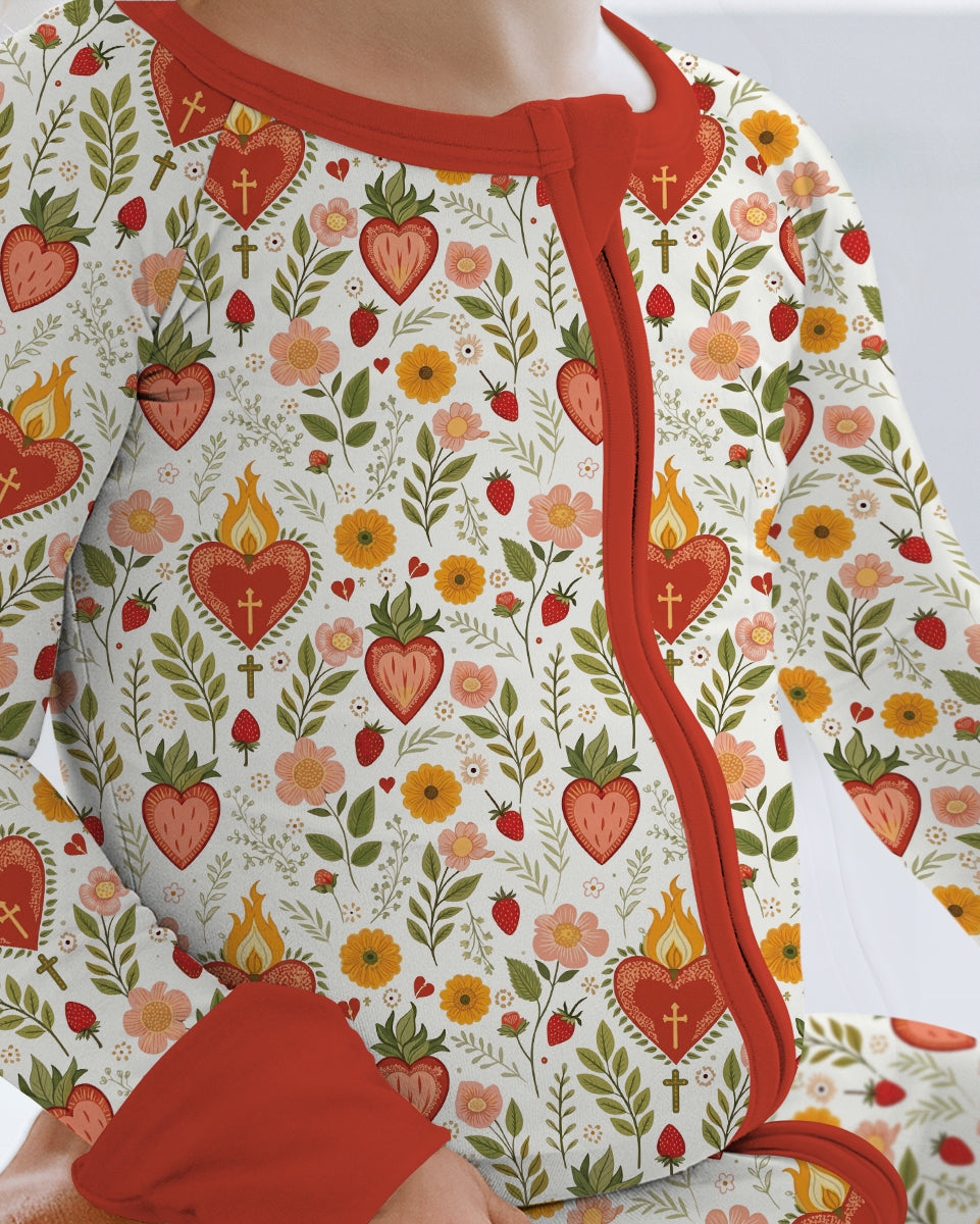 Sacred Blooms Bamboo Convertible Zippy