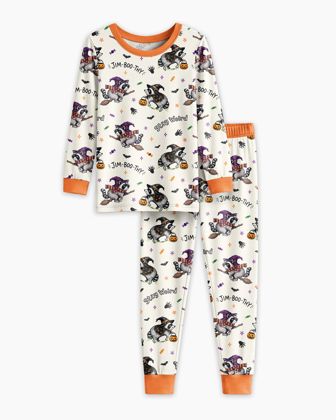 Amazing Jimboothy Bamboo Two Piece Long Sleeve Pajama Set
