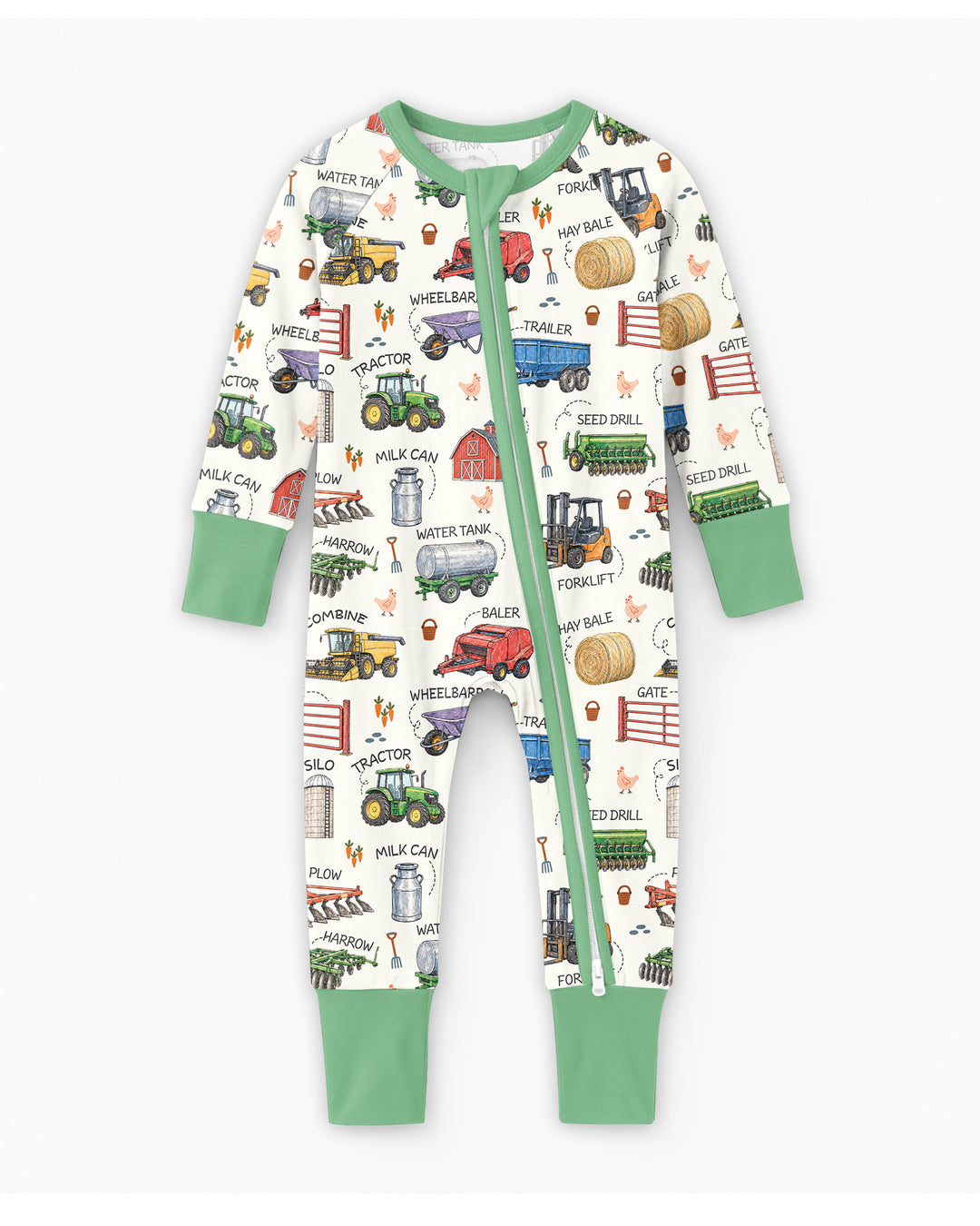 Little Farmer Bamboo Convertible Zippy