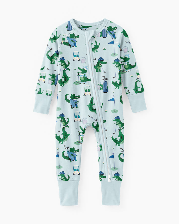 Golfing Gators Bamboo Convertible Zippy