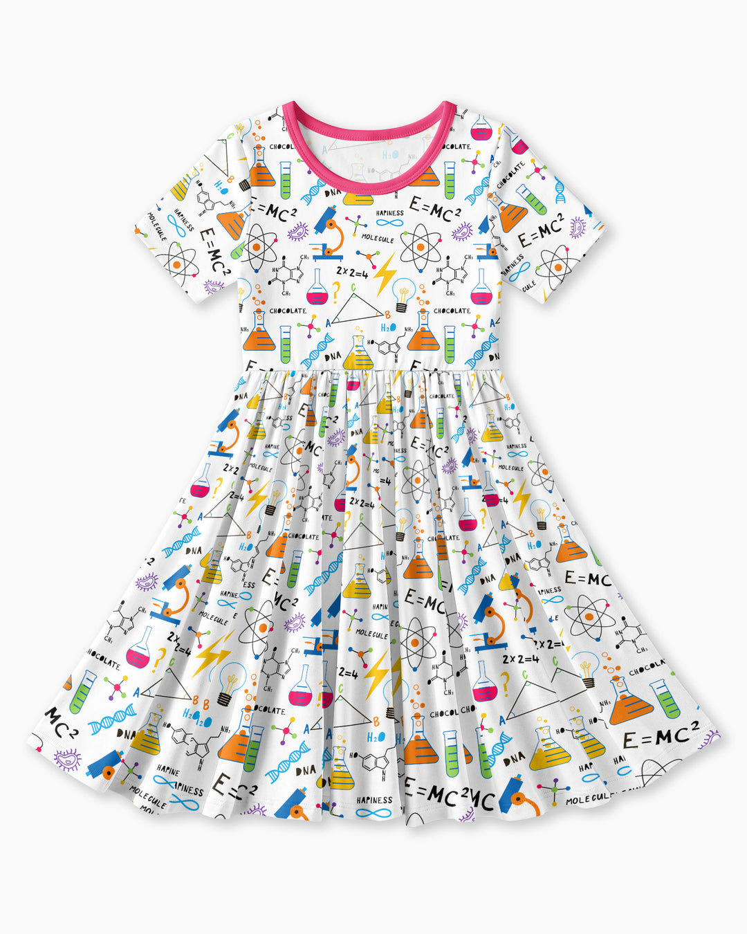 Science Explorer Family Matching Bamboo Twirl Dress