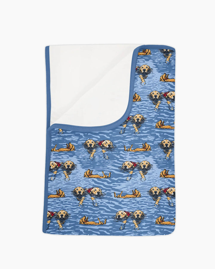 It's Lake Time Bamboo Blanket