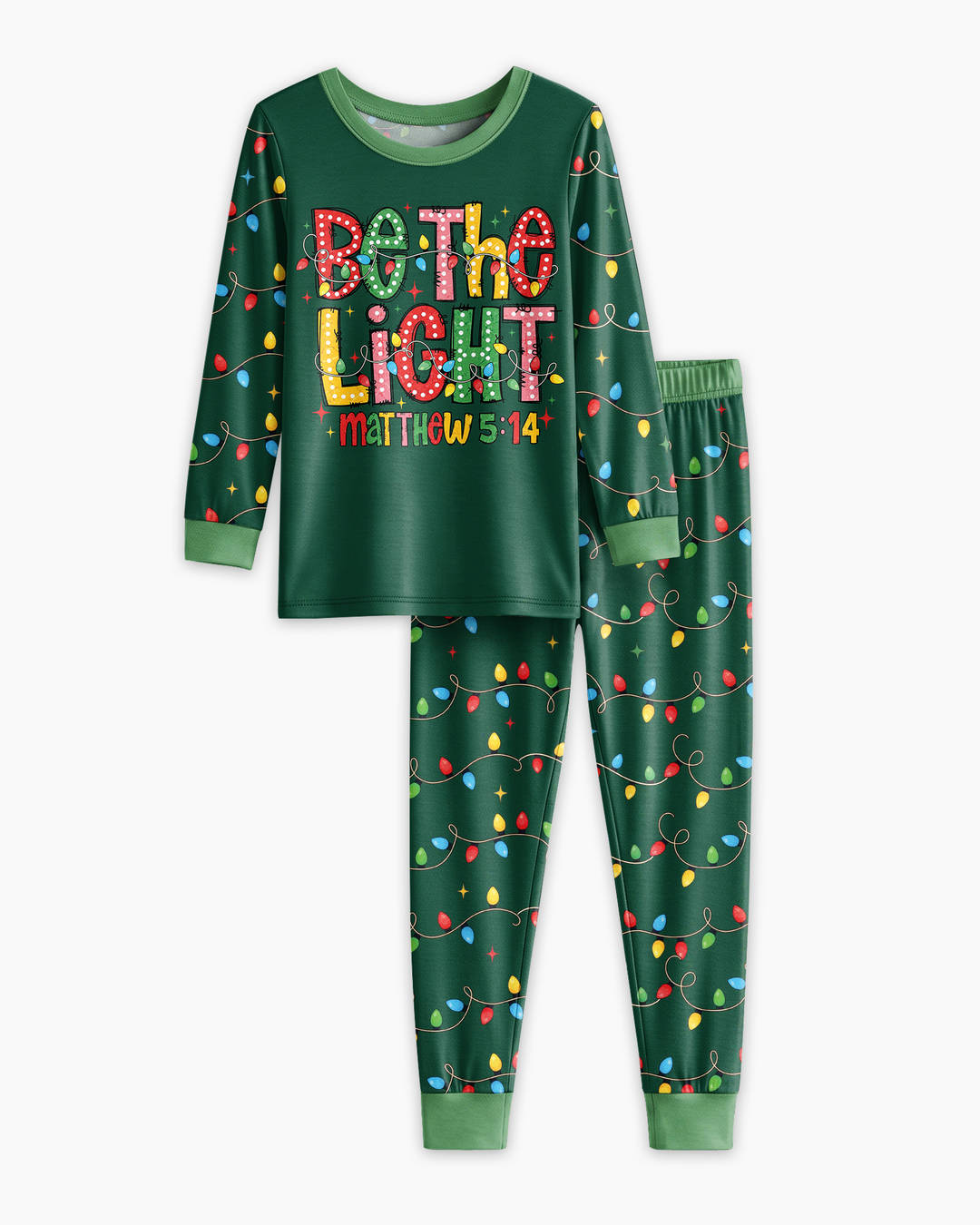 Be The Light Bamboo Two Piece Long Sleeve Pajama Set