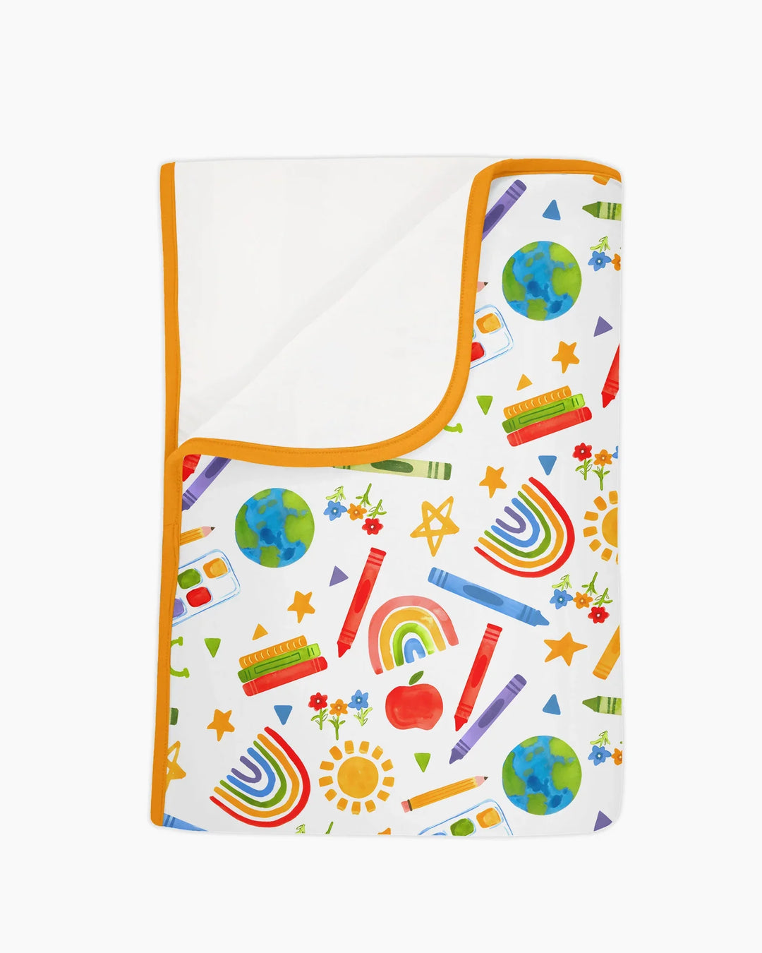 School Scribbles Bamboo Blanket