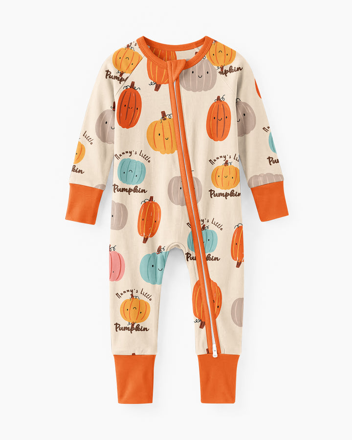 Mommy's Little Pumpkin  Bamboo Convertible Zippy