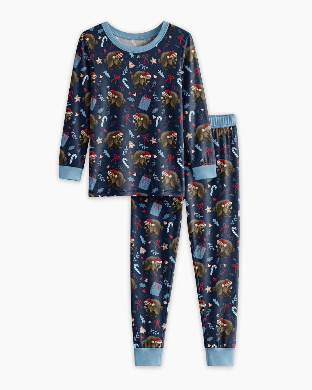 Be A Merry Jimothy Bamboo Two Piece Long Sleeve Pajama Set