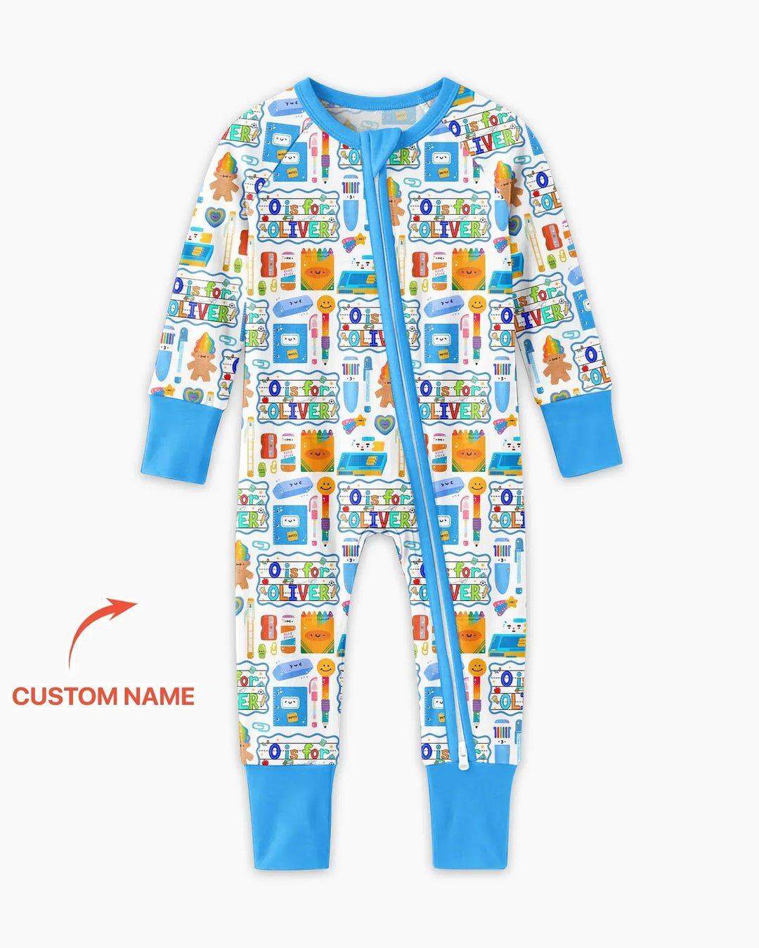 Custom Name Classroom Cuties Bamboo Convertible Zippy