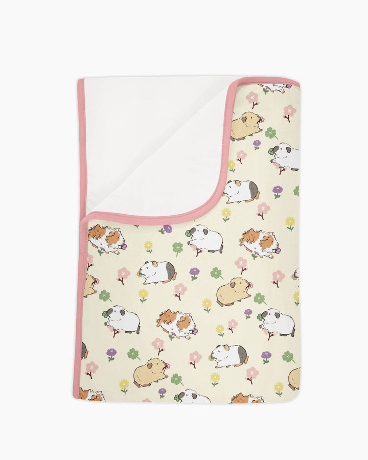 Guinea Pig Garden Bamboo Blanket