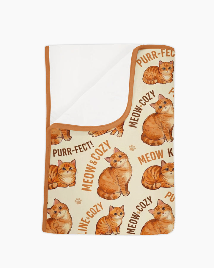 Kitty Cuddles Bamboo Blanket