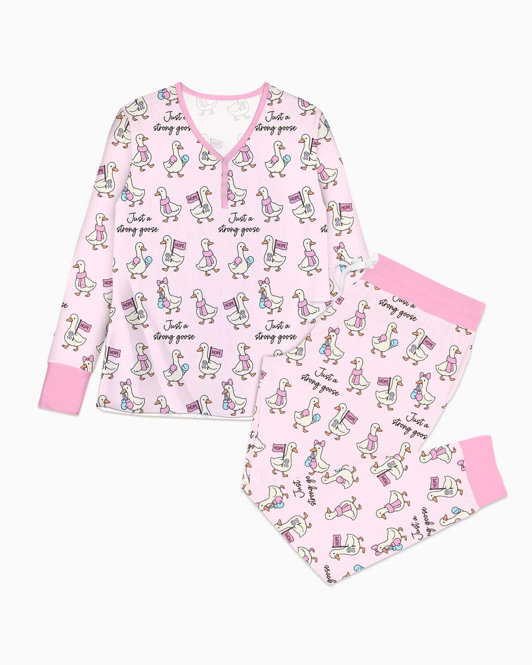 Strong Infertility Fighter Goose  Women Pajama Set
