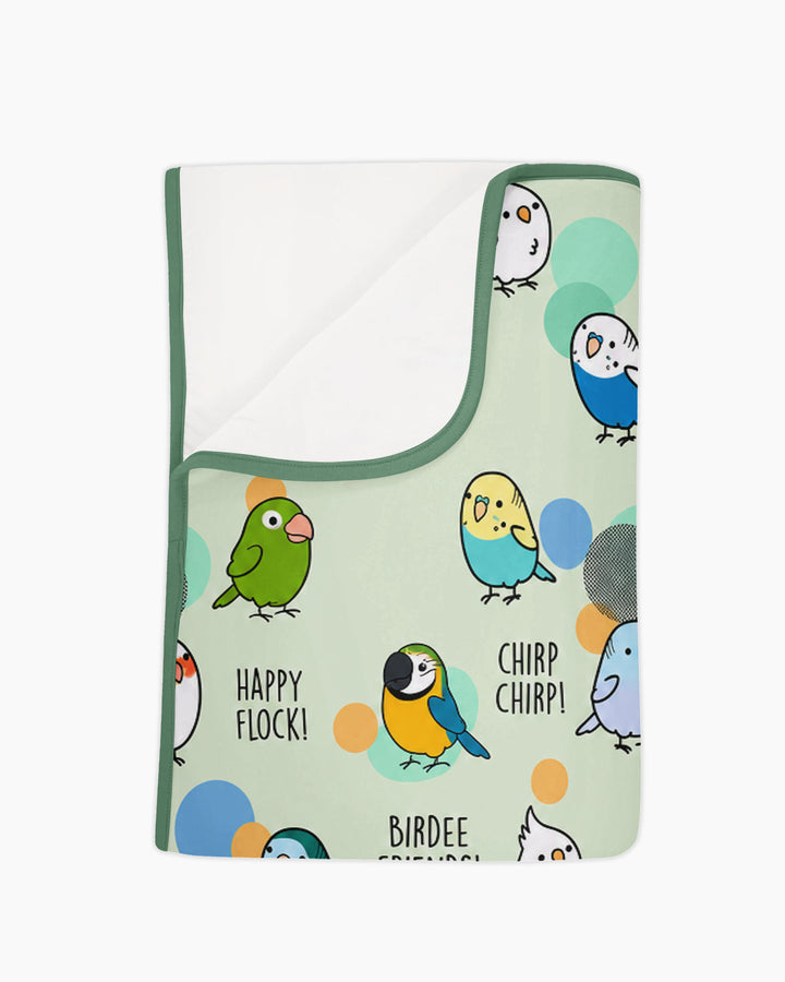 Happy Flock Bamboo Blanket