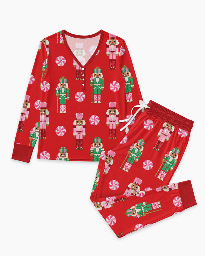 Pink Nutcracker Dreams Bamboo Women Pajama Set