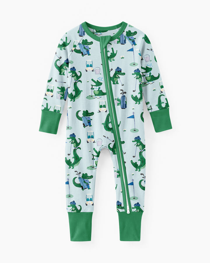Golfing Gators Bamboo Convertible Zippy