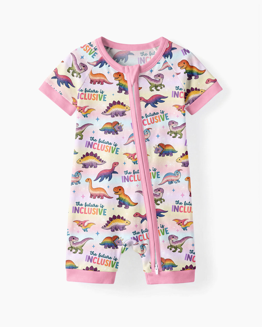 The Future is Inclusive Bamboo Shorty Zippy