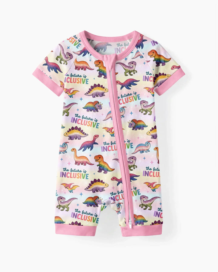 The Future is Inclusive Bamboo Shorty Zippy