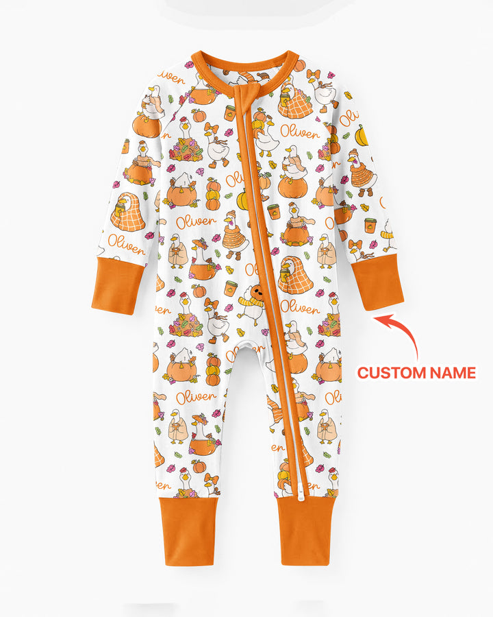 Fall Silly Goose Bamboo Convertible Zippy