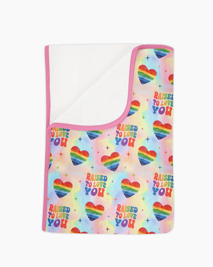 Raised To Love You Bamboo Blanket