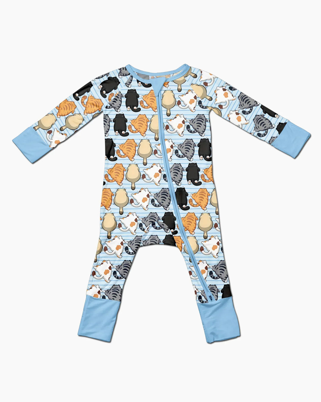 Funny Cat Butts Club Family Matching Bamboo Convertible Zippy