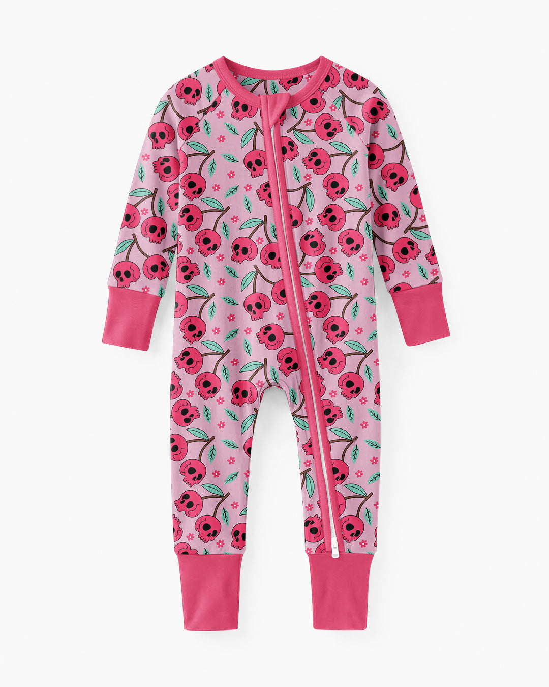 Halloween Cherry Skull Bamboo Convertible Zippy
