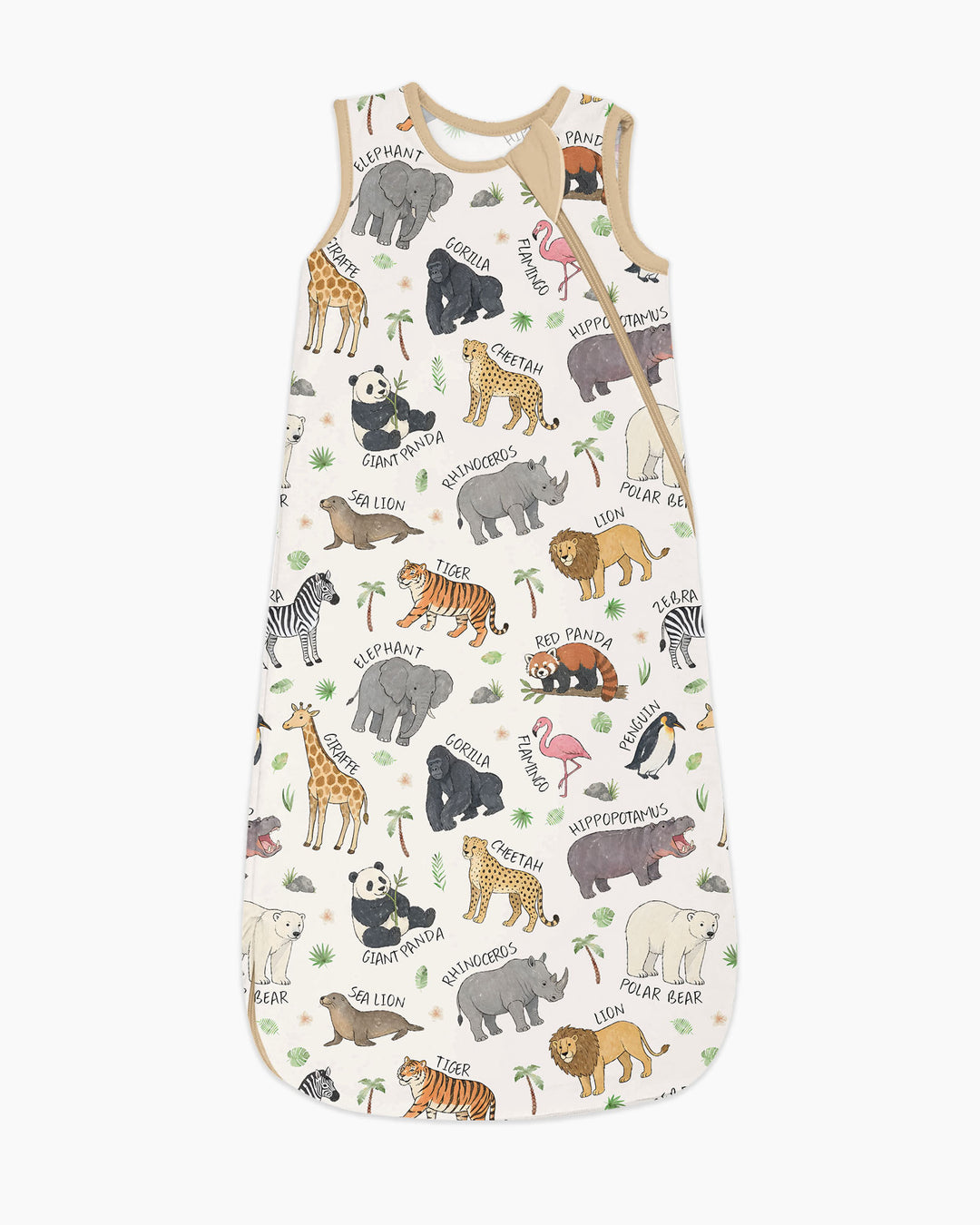 Safari Animals Bamboo Sleep Bag
