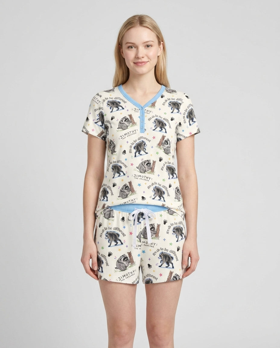 It's Okay to be Jimothy Bamboo Women Short Pajama Set