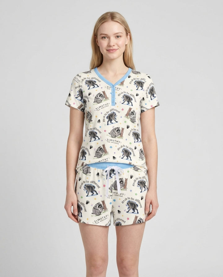 It's Okay to be Jimothy Bamboo Women Short Pajama Set