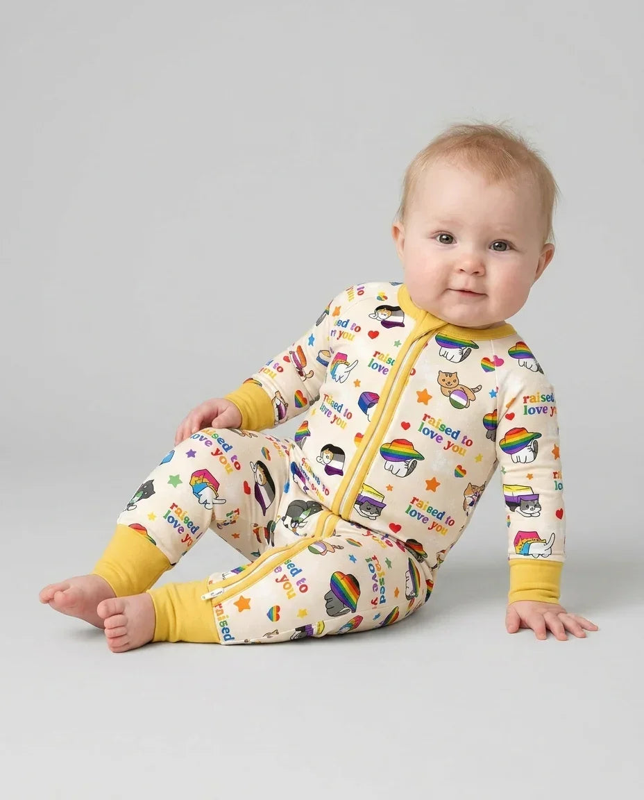 Rainbow Paws Family Matching Bamboo Convertible Zippy