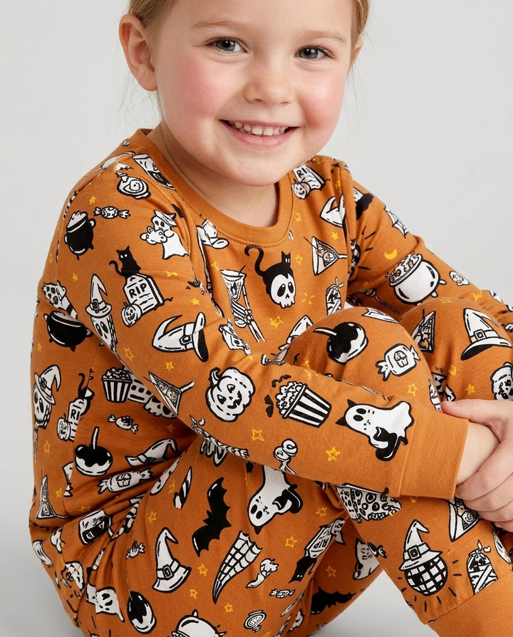 Template Bamboo Two Piece Long Sleeve Pyjamas Set