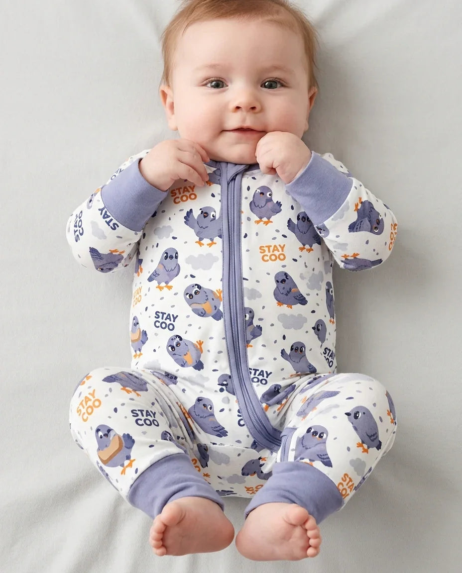 Pigeon Stay Coo Bamboo Convertible Zippy