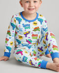 Sun Out Guns Out Bamboo Two Piece Long Sleeve Pajama Set