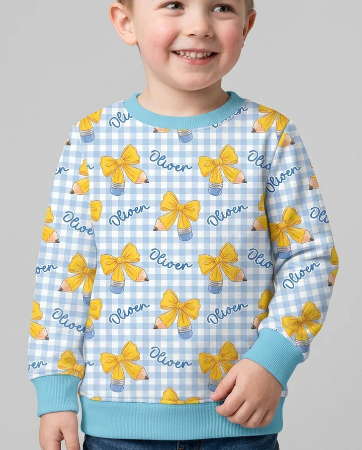 Coquette Back To School Bamboo Crewneck Sweatshirt