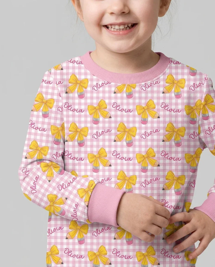 Coquette Back To School Bamboo Crewneck Sweatshirt