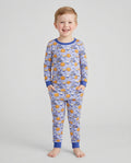 Latke For Hanukkah Bamboo Two Piece Long Sleeve Pajama Set